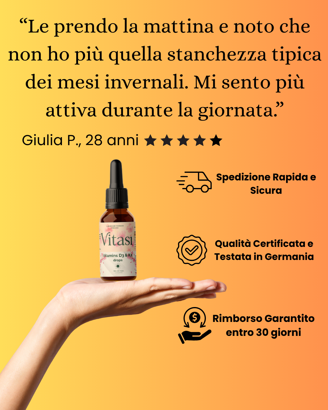 Vitamin D3 + K2 - 1,700 Drops (1,000 I.U.) - 50ml