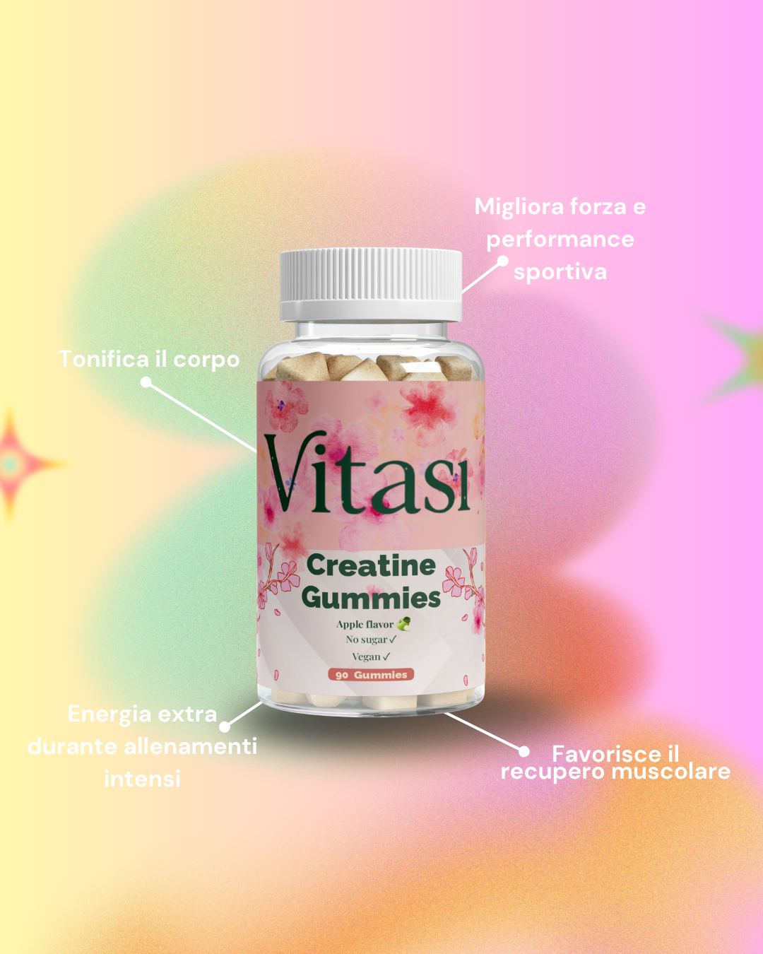 Creatine Gummies - 90 pcs.